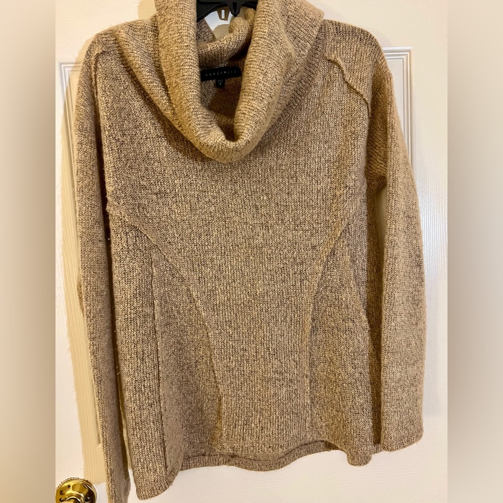 Sanctuary cowl neck sweater lightweight design.